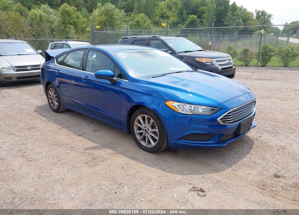 2017 FORD FUSION SE VIN: 3FA6P0HD3HR372298