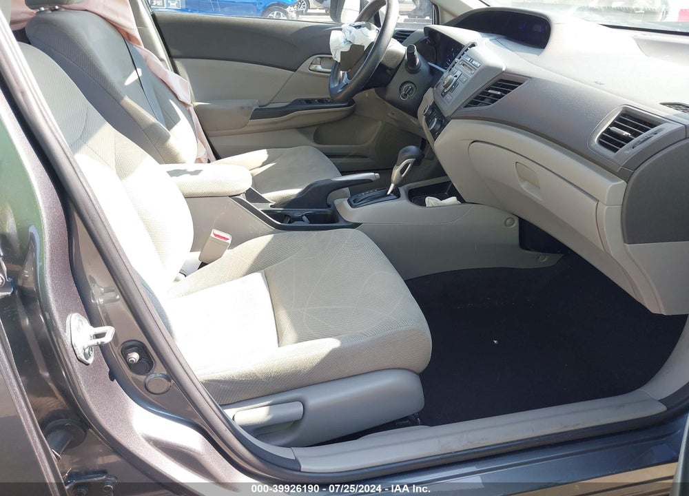 2012 HONDA CIVIC LX VIN: 19XFB2F5XCE307173