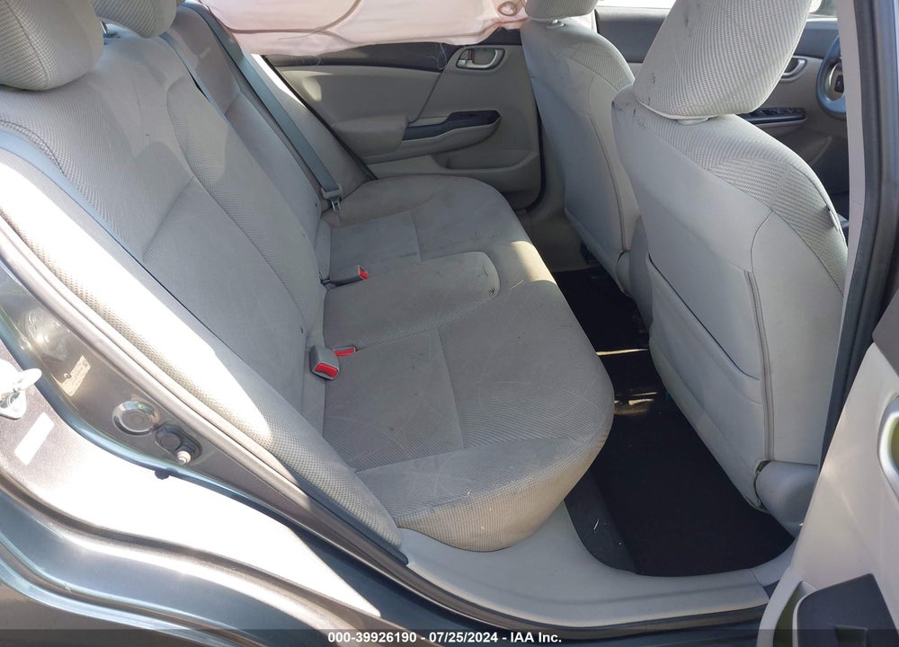 2012 HONDA CIVIC LX VIN: 19XFB2F5XCE307173