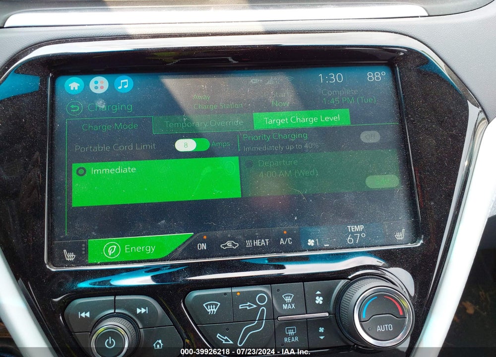 2020 CHEVROLET BOLT EV FWD LT VIN: 1G1FY6S00L4117134
