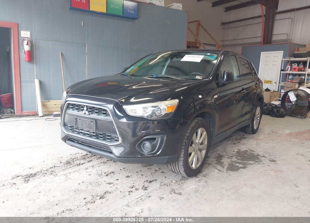 2014 MITSUBISHI OUTLANDER SPORT ES VIN: 4A4AP3AU6EE010795