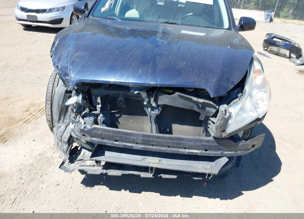 2012 SUBARU OUTBACK 2.5I PREMIUM VIN: 4S4BRBCC9C3276644