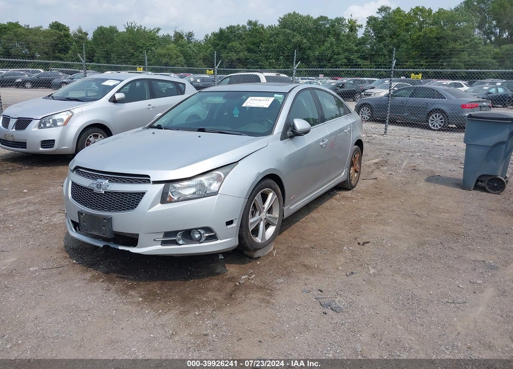 2014 CHEVROLET CRUZE 2LT AUTO VIN: 1G1PE5SB3E7350774