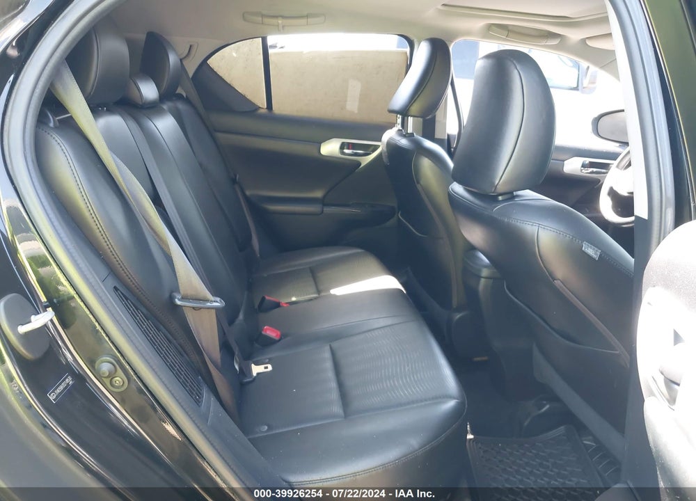 2013 LEXUS CT 200H VIN: JTHKD5BH2D2148530