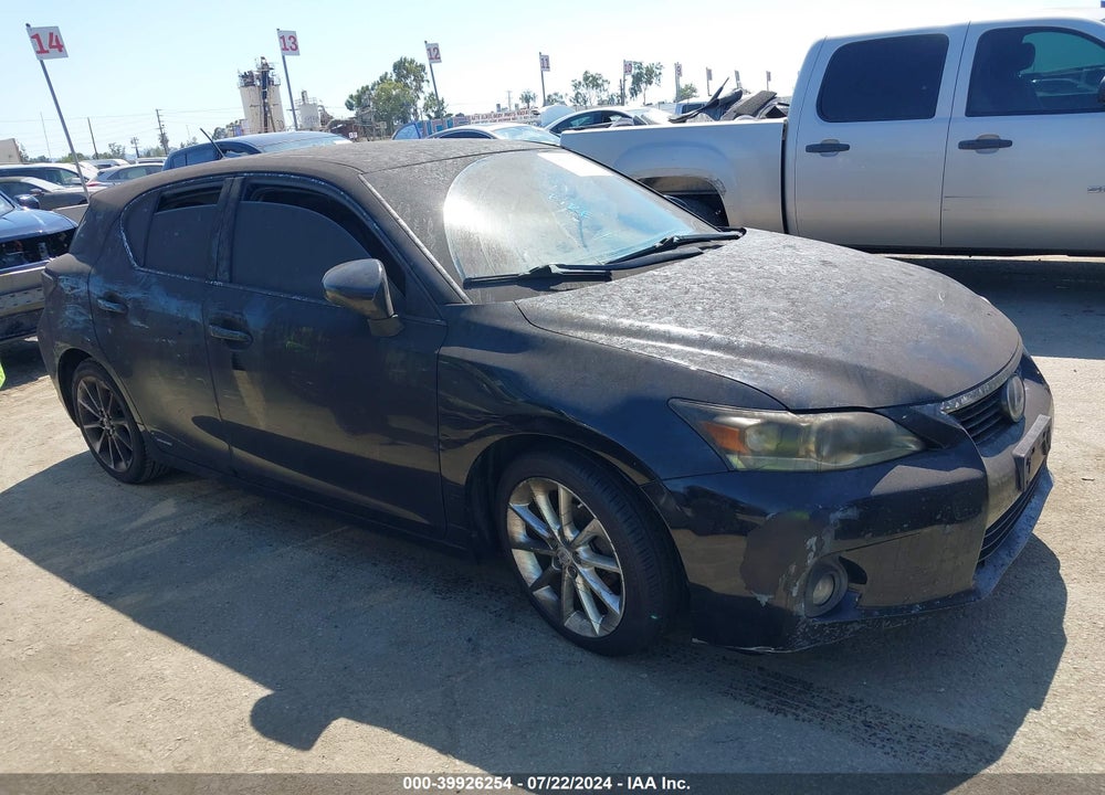2013 LEXUS CT 200H VIN: JTHKD5BH2D2148530