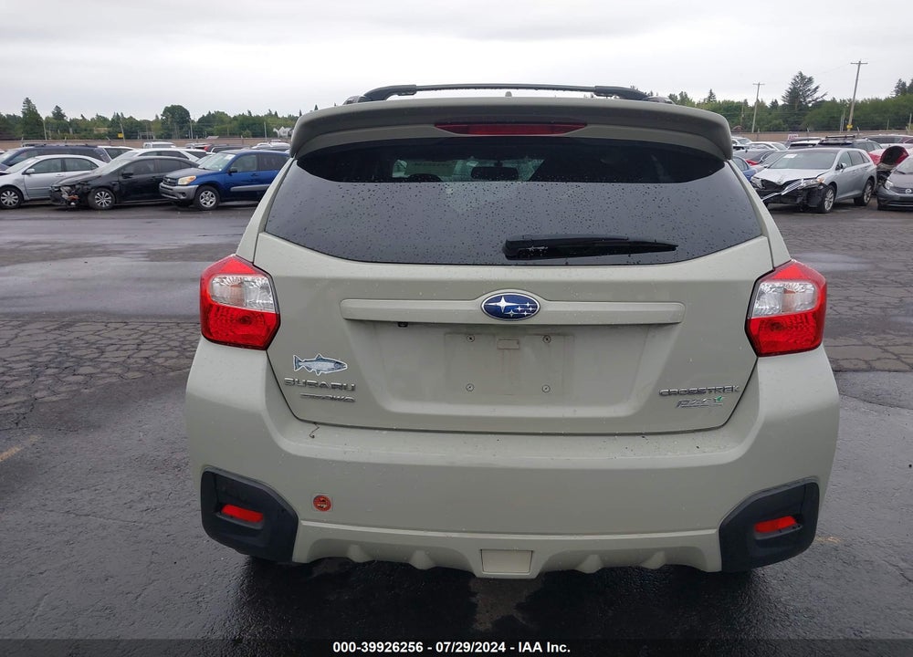2016 SUBARU CROSSTREK 2.0I LIMITED VIN: JF2GPALC9GH313941