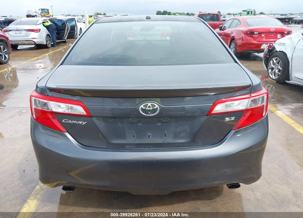 2012 TOYOTA CAMRY SE V6 VIN: 4T1BK1FK6CU004449