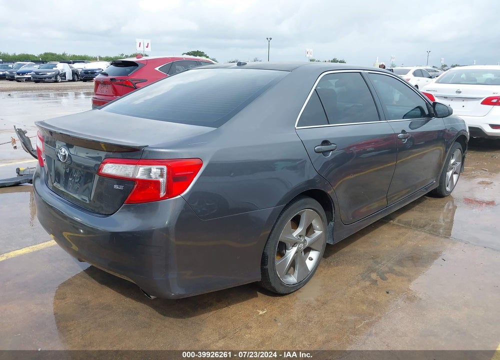 2012 TOYOTA CAMRY SE V6 VIN: 4T1BK1FK6CU004449