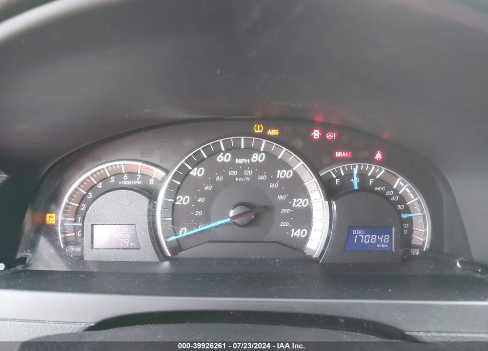 2012 TOYOTA CAMRY SE V6 VIN: 4T1BK1FK6CU004449