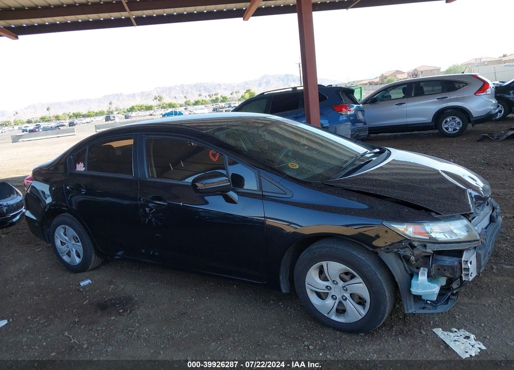 2014 HONDA CIVIC LX VIN: 19XFB2F57EE036947