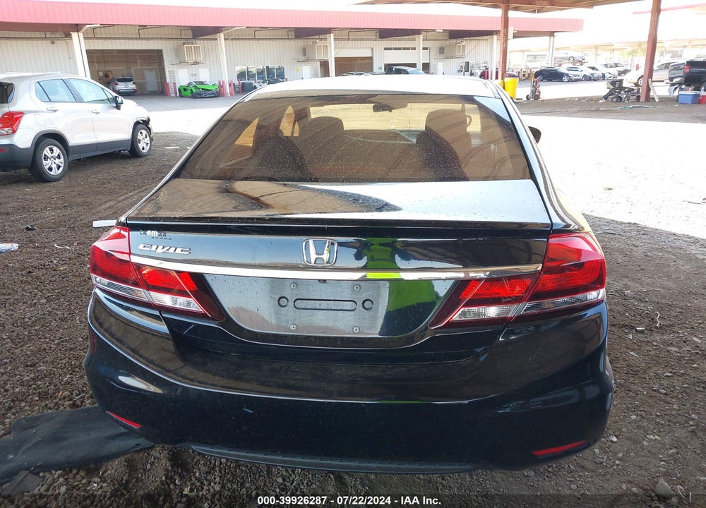 2014 HONDA CIVIC LX VIN: 19XFB2F57EE036947