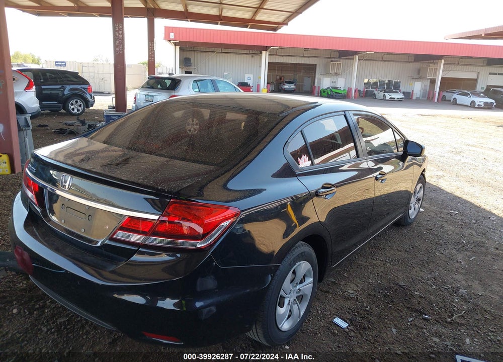 2014 HONDA CIVIC LX VIN: 19XFB2F57EE036947
