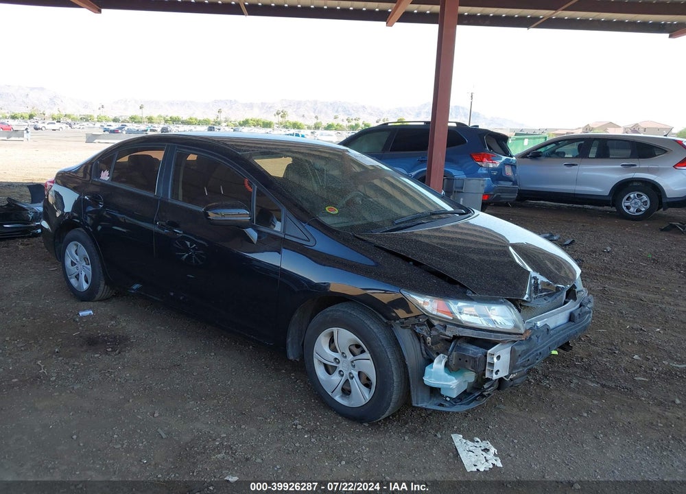2014 HONDA CIVIC LX VIN: 19XFB2F57EE036947