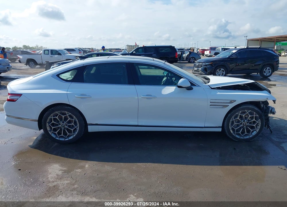 2021 GENESIS G80 3.5T RWD VIN: KMTGC4SD3MU063302
