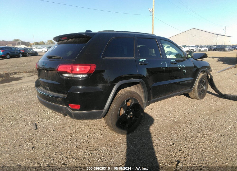 2018 JEEP GRAND CHEROKEE UPLAND 4X4 VIN: 1C4RJFAG5JC423207