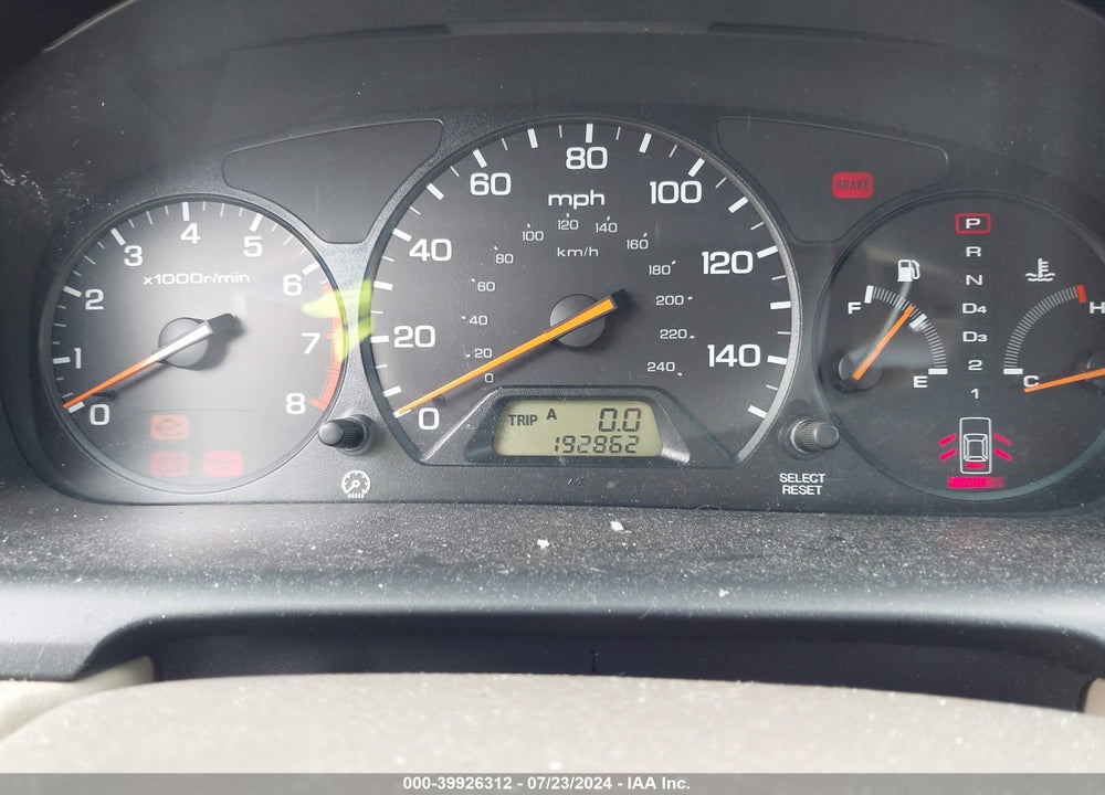 2001 HONDA ACCORD 2.3 EX VIN: 1HGCG56641A068803
