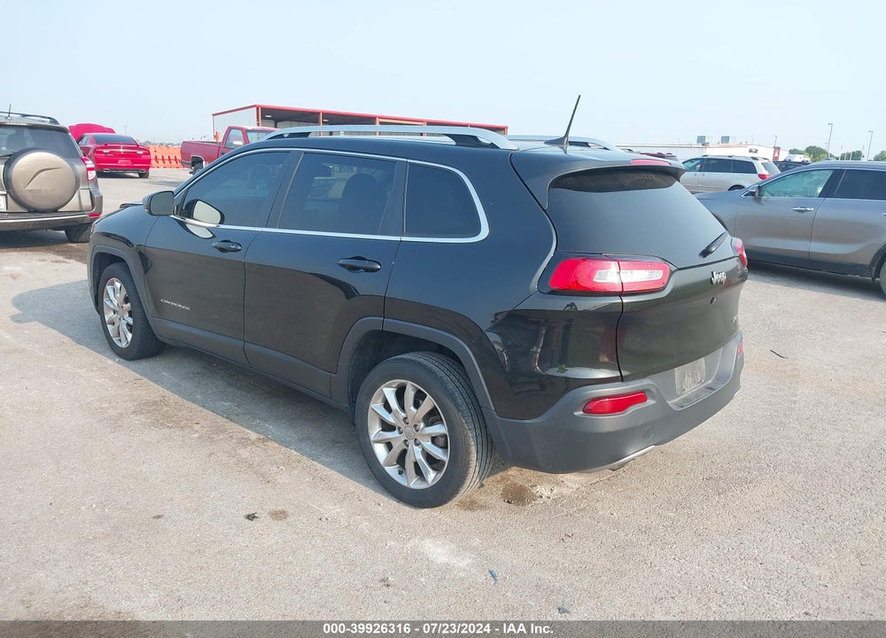 2016 JEEP CHEROKEE LIMITED VIN: 1C4PJLDB6GW217066