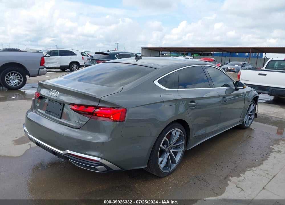 2023 AUDI A5 SPORTBACK PREMIUM 45 TFSI S LINE QUATTRO S TRONIC VIN: WAUDACF56PA009029