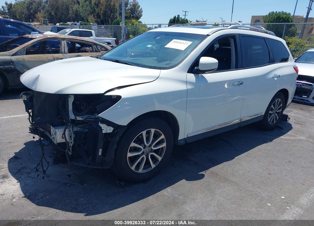 2013 NISSAN PATHFINDER SL VIN: 5N1AR2MN5DC633623