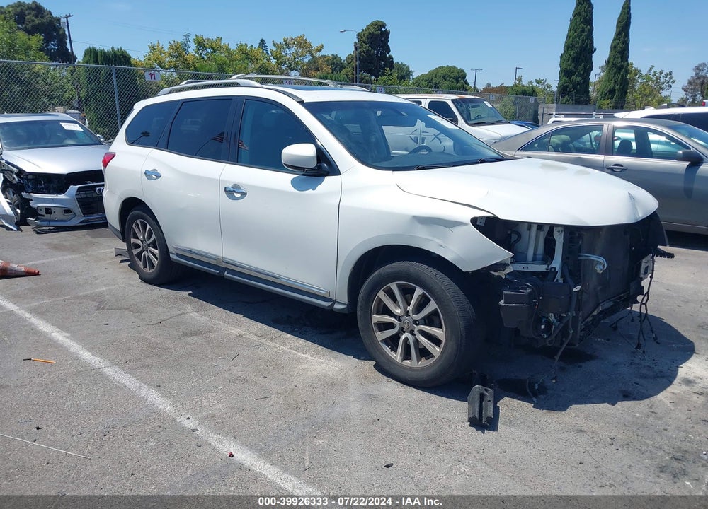 2013 NISSAN PATHFINDER SL VIN: 5N1AR2MN5DC633623