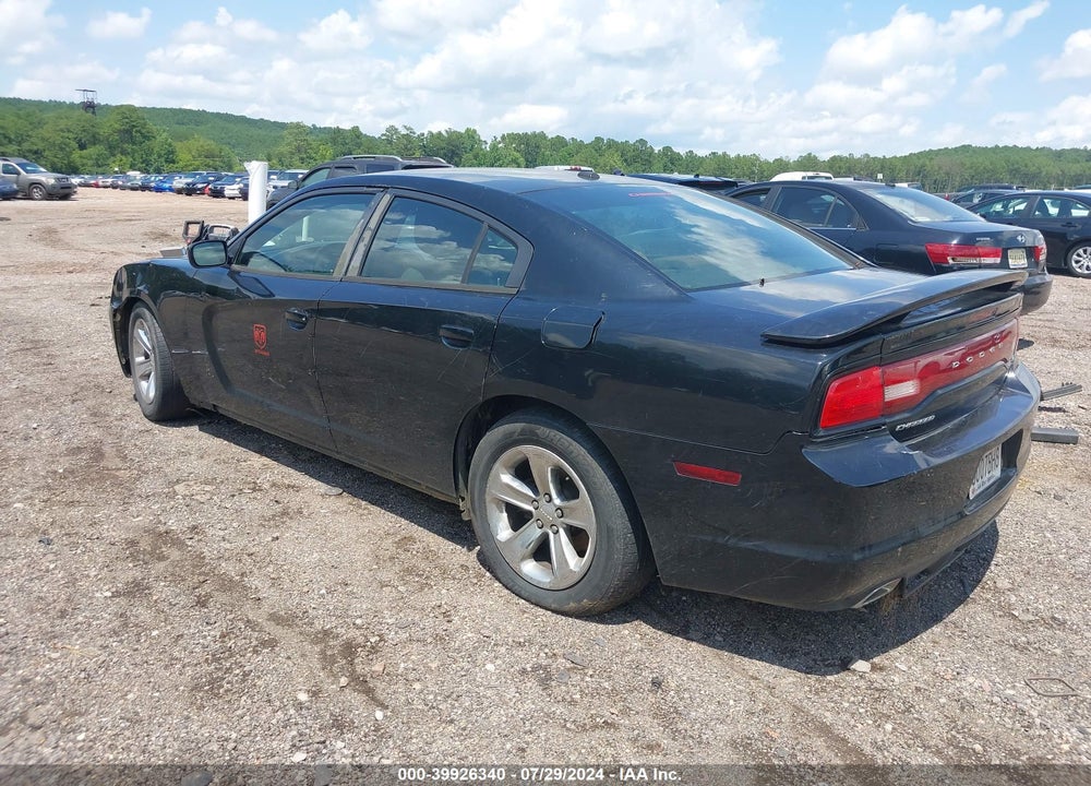 2012 DODGE CHARGER SE VIN: 2C3CDXBG0CH215807