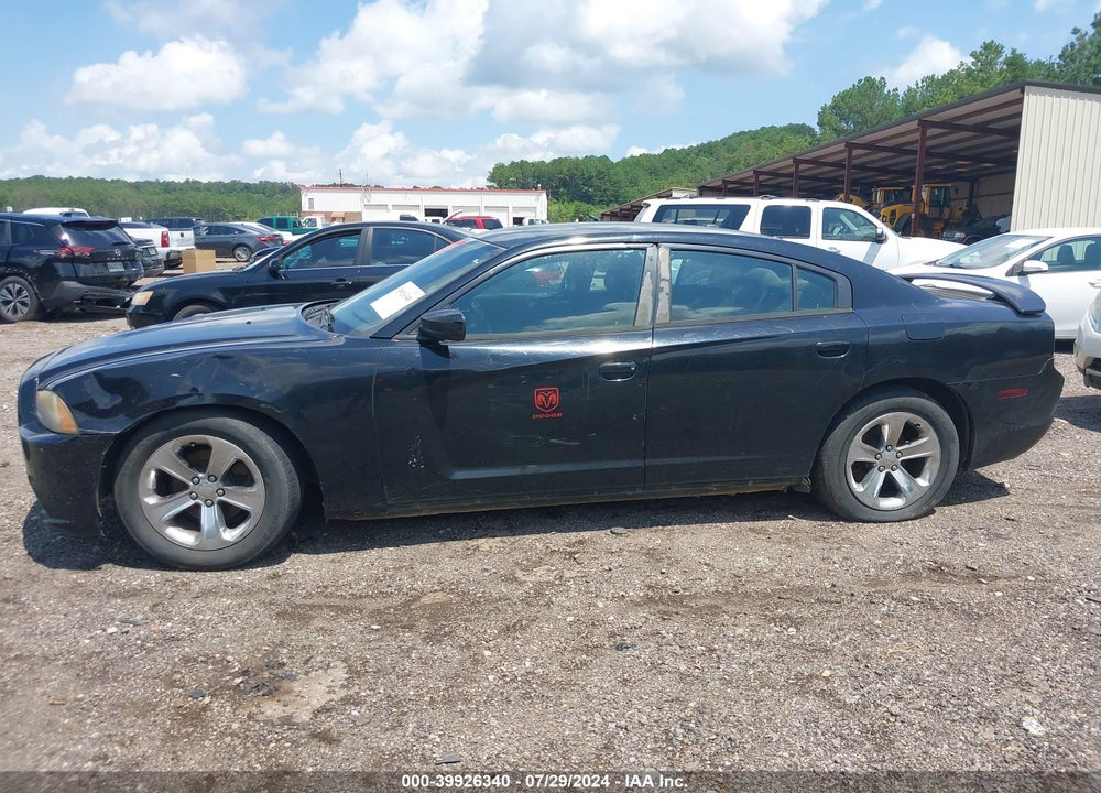 2012 DODGE CHARGER SE VIN: 2C3CDXBG0CH215807