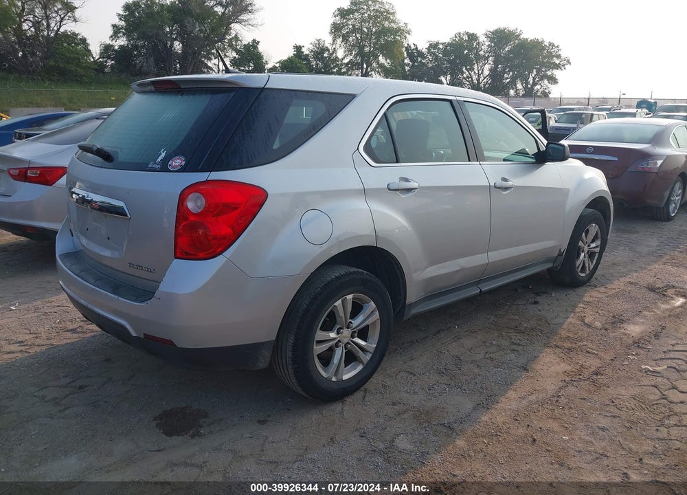 2011 CHEVROLET EQUINOX LS VIN: 2GNALBEC9B1204174