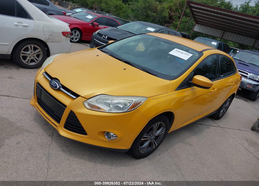 2012 FORD FOCUS SE VIN: 1FAHP3F21CL476064