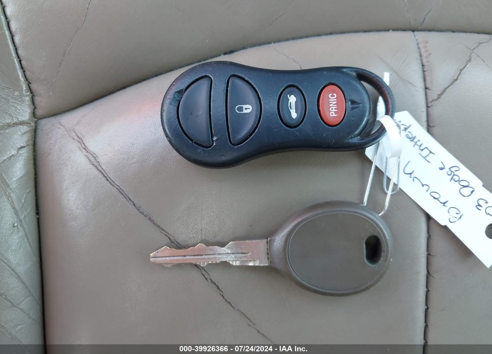 2003 DODGE INTREPID ES/SXT VIN: 2B3HD56M83H527669