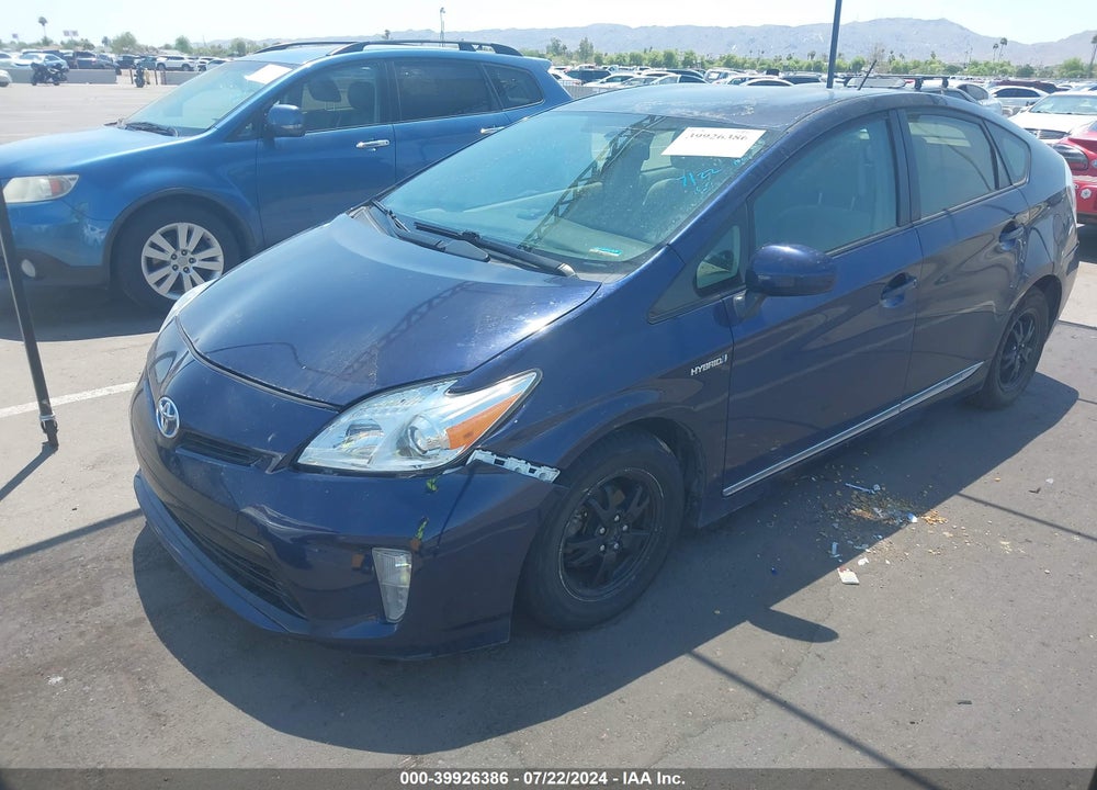 2014 TOYOTA PRIUS TWO VIN: JTDKN3DU0E1776199