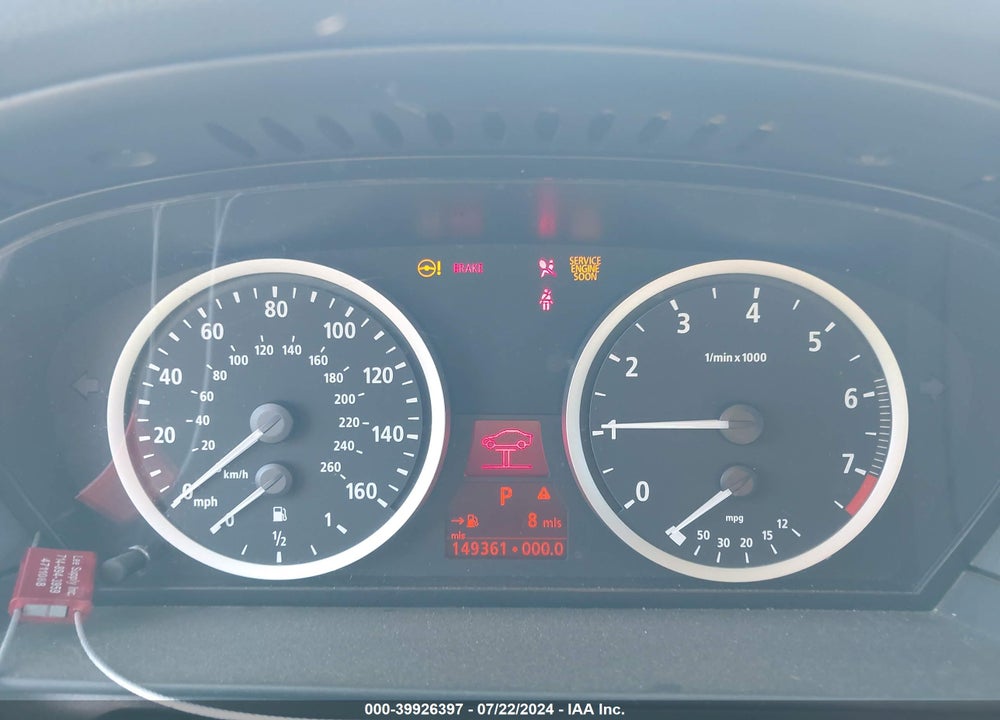 2004 BMW 525I VIN: WBANA535X4B173328