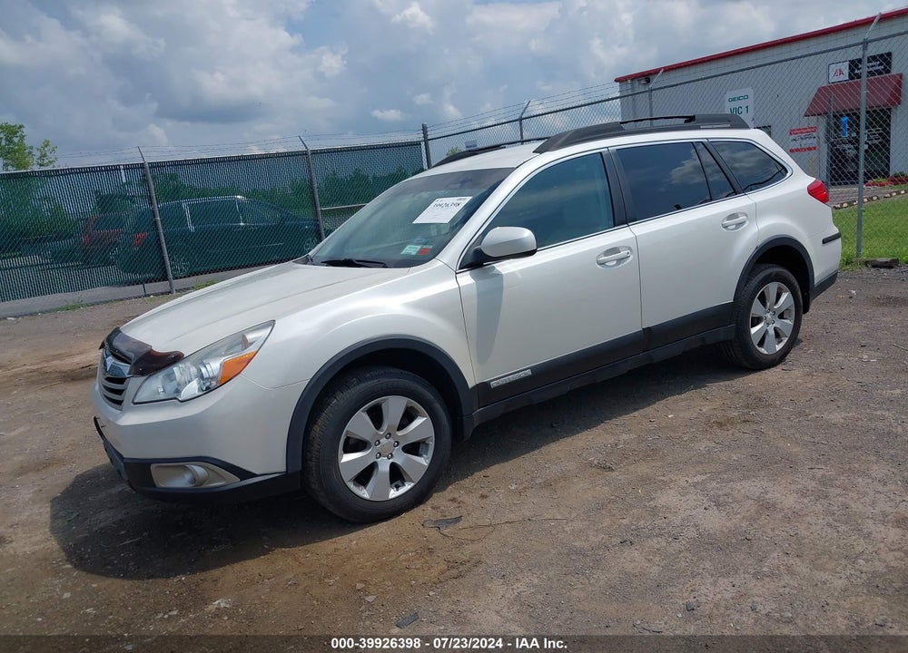 2010 SUBARU OUTBACK 2.5I PREMIUM VIN: 4S4BRBCC6A3367965