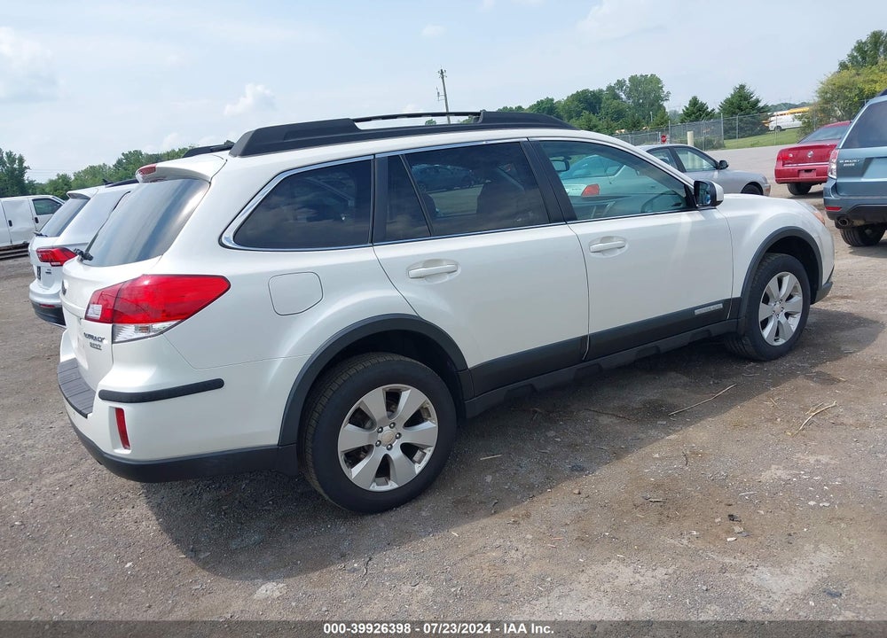 2010 SUBARU OUTBACK 2.5I PREMIUM VIN: 4S4BRBCC6A3367965