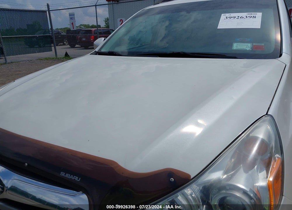 2010 SUBARU OUTBACK 2.5I PREMIUM VIN: 4S4BRBCC6A3367965