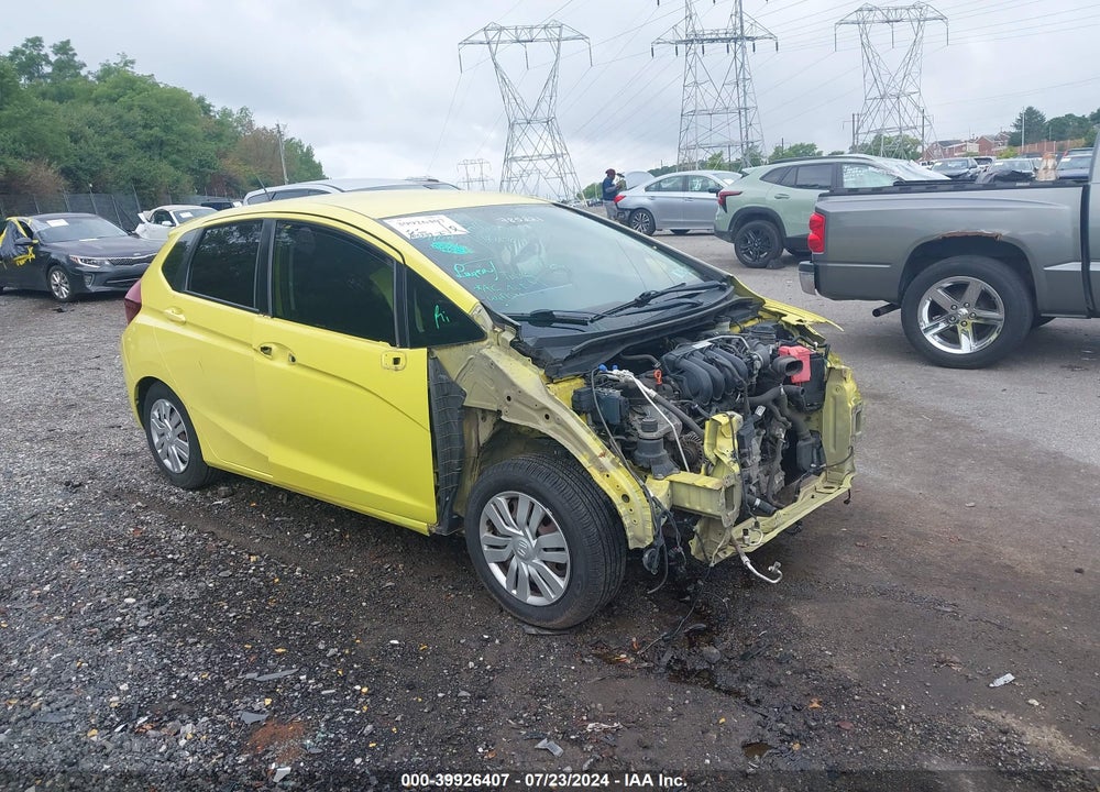 2015 HONDA FIT LX VIN: 3HGGK5H58FM785221