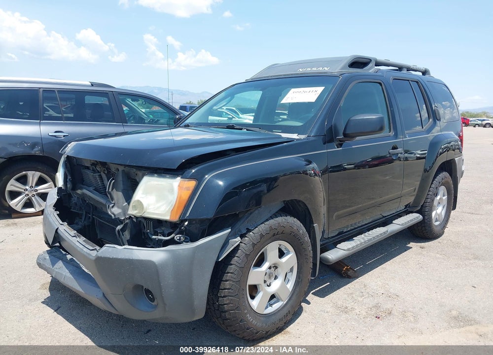 2008 NISSAN XTERRA S VIN: 5N1AN08U88C542059