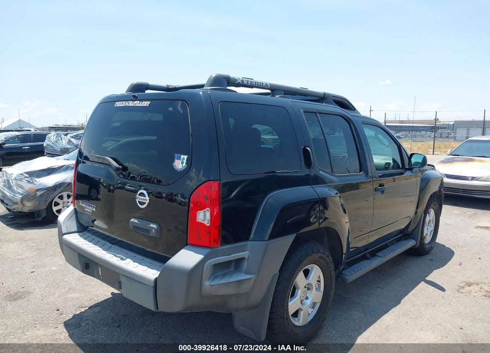 2008 NISSAN XTERRA S VIN: 5N1AN08U88C542059