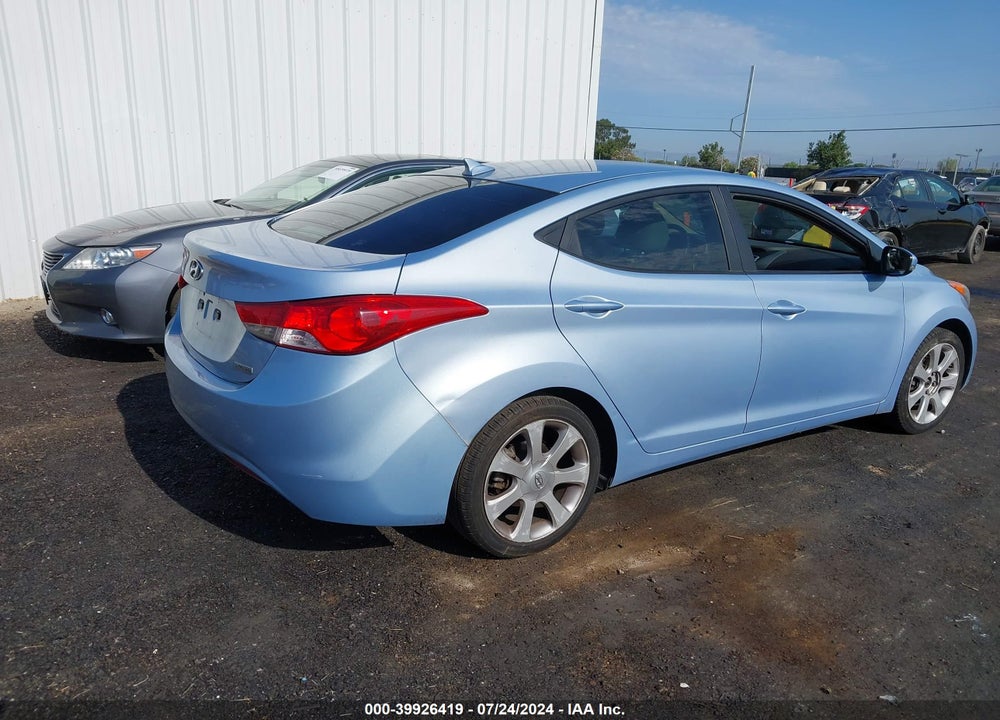 2012 HYUNDAI ELANTRA LIMITED (ULSAN PLANT) VIN: KMHDH4AE4CU447158
