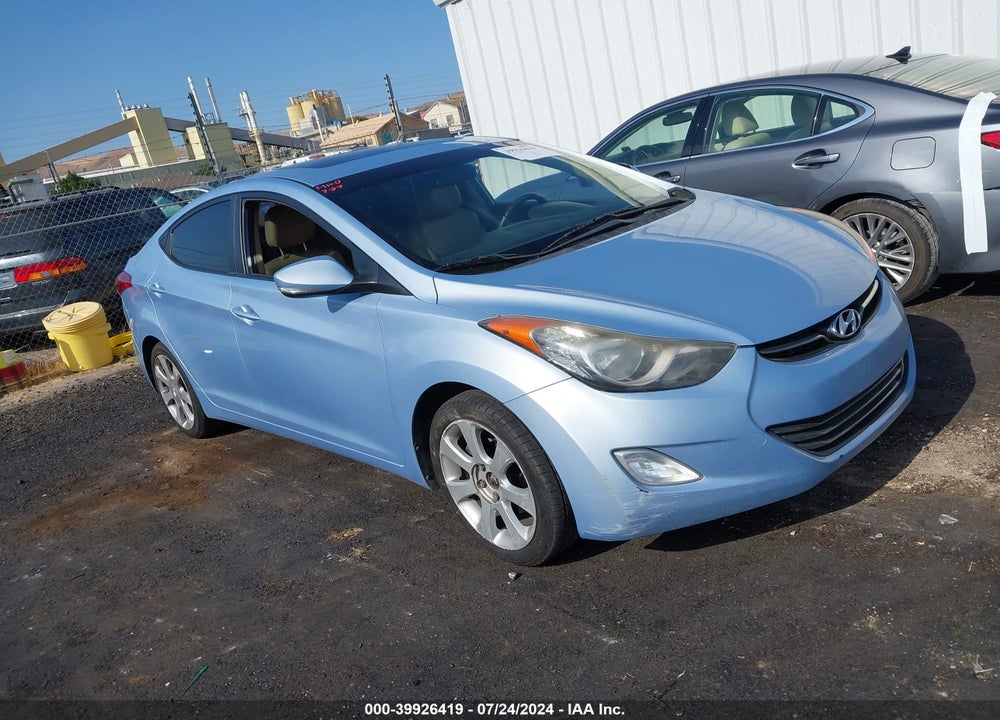 2012 HYUNDAI ELANTRA LIMITED (ULSAN PLANT) VIN: KMHDH4AE4CU447158
