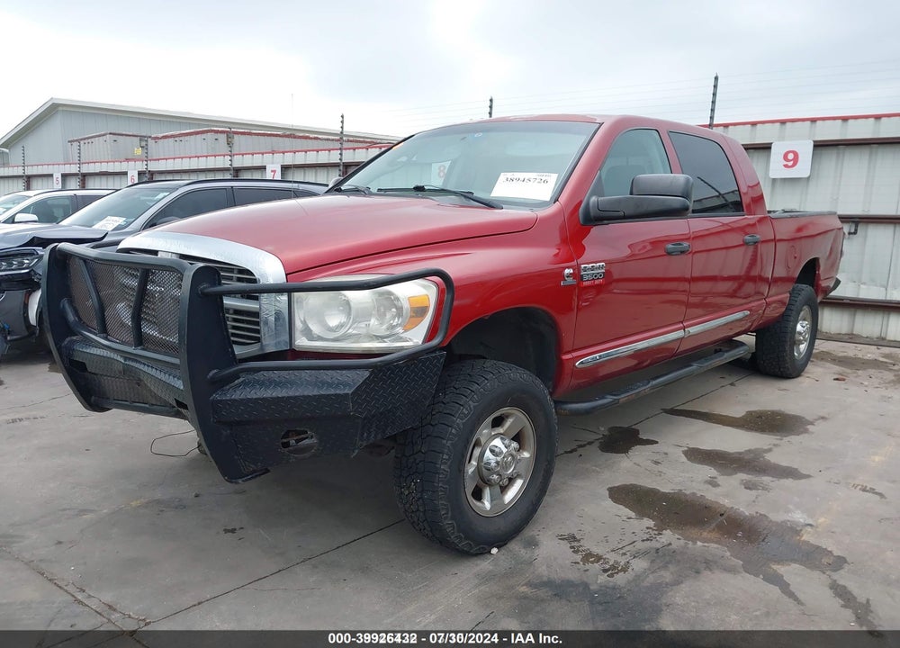 2008 DODGE RAM 3500 LARAMIE VIN: 3D7MX39A48G123159