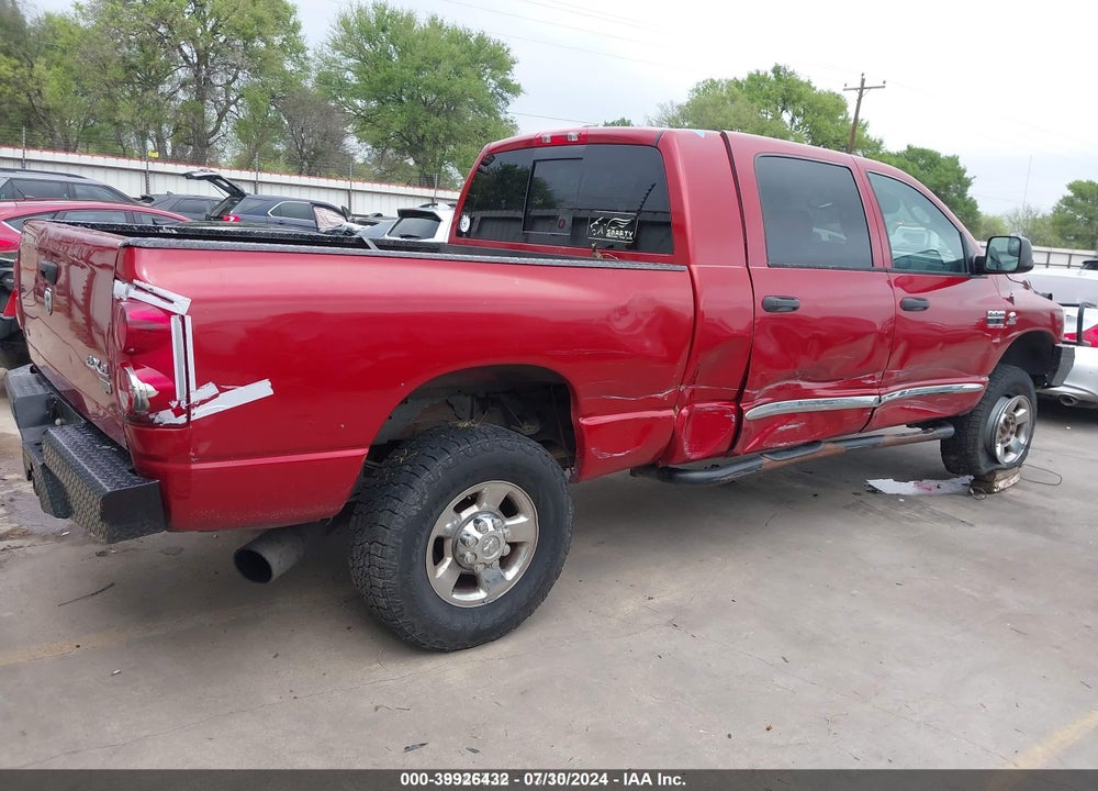2008 DODGE RAM 3500 LARAMIE VIN: 3D7MX39A48G123159