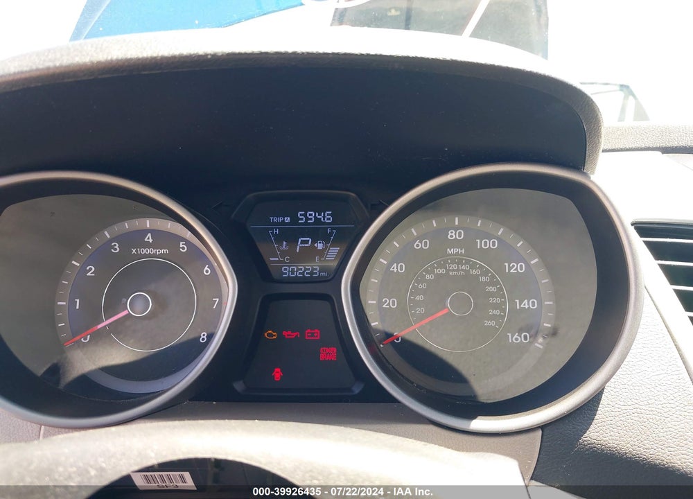 2014 HYUNDAI ELANTRA SE VIN: KMHDH4AE4EU051279