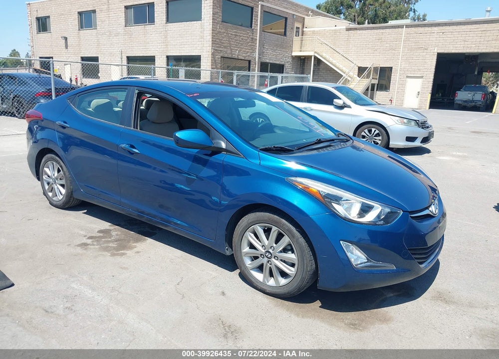 2014 HYUNDAI ELANTRA SE VIN: KMHDH4AE4EU051279