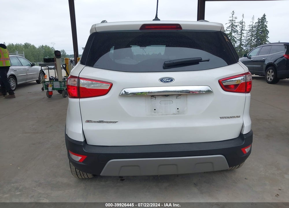 2019 FORD ECOSPORT TITANIUM VIN: MAJ6S3KL2KC277771