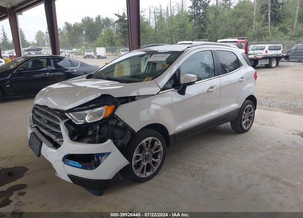 2019 FORD ECOSPORT TITANIUM VIN: MAJ6S3KL2KC277771
