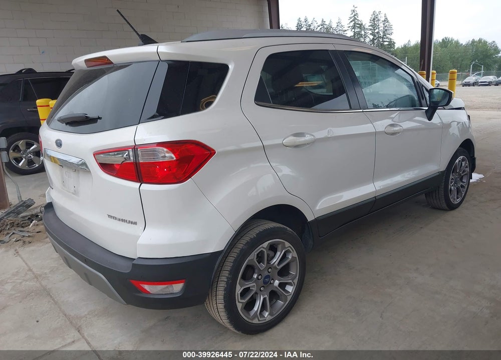 2019 FORD ECOSPORT TITANIUM VIN: MAJ6S3KL2KC277771