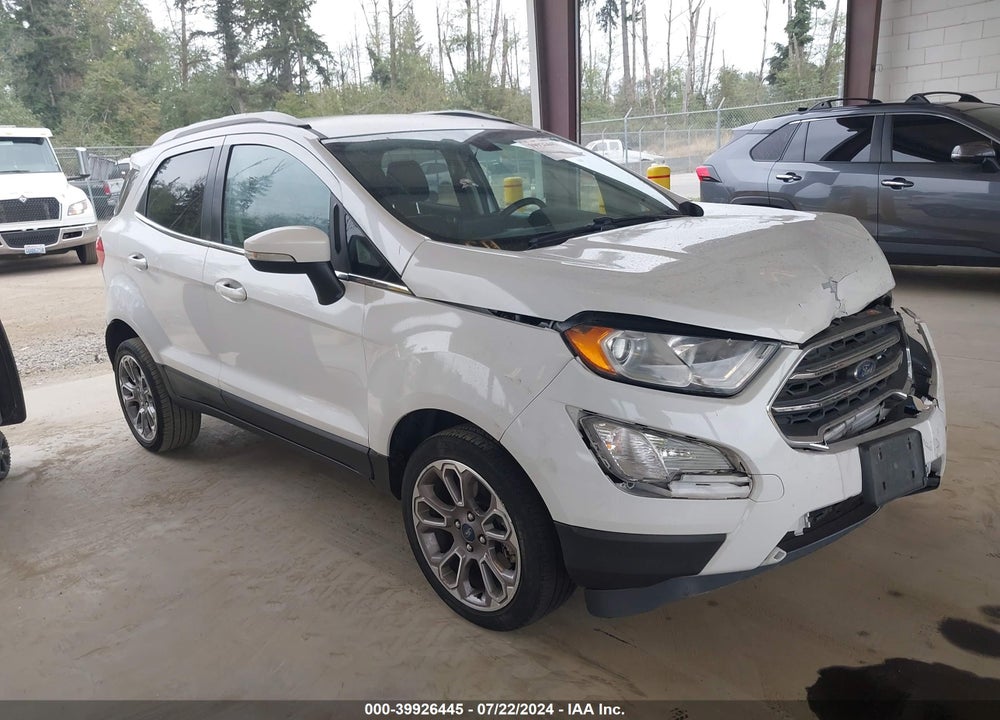 2019 FORD ECOSPORT TITANIUM VIN: MAJ6S3KL2KC277771