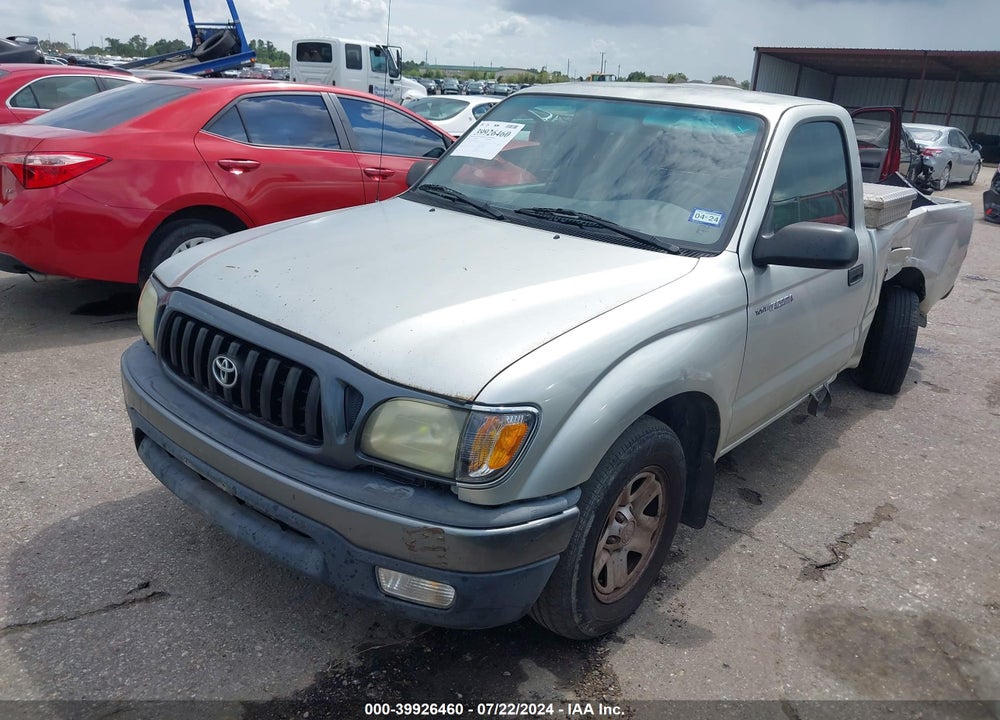 2004 TOYOTA TACOMA VIN: 5TENL42N44Z329481