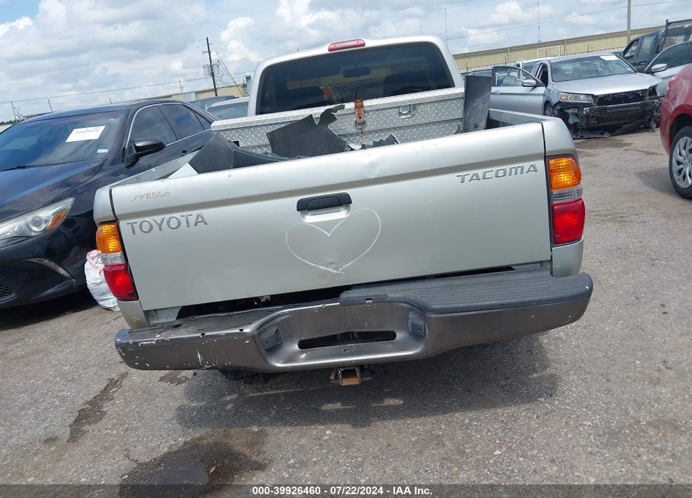 2004 TOYOTA TACOMA VIN: 5TENL42N44Z329481