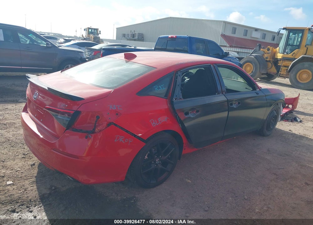 2024 HONDA CIVIC SI SEDAN VIN: 2HGFE1E56RH475765